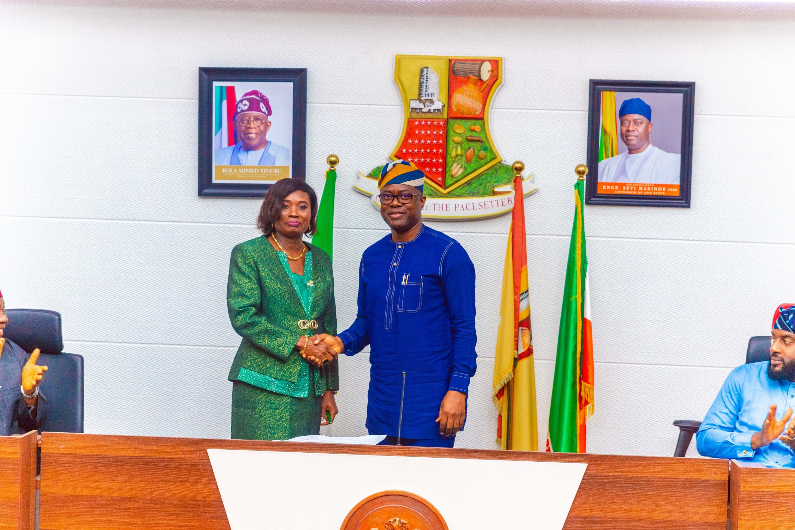 Makinde Swears in SSG, 16 Commissioners, HoS