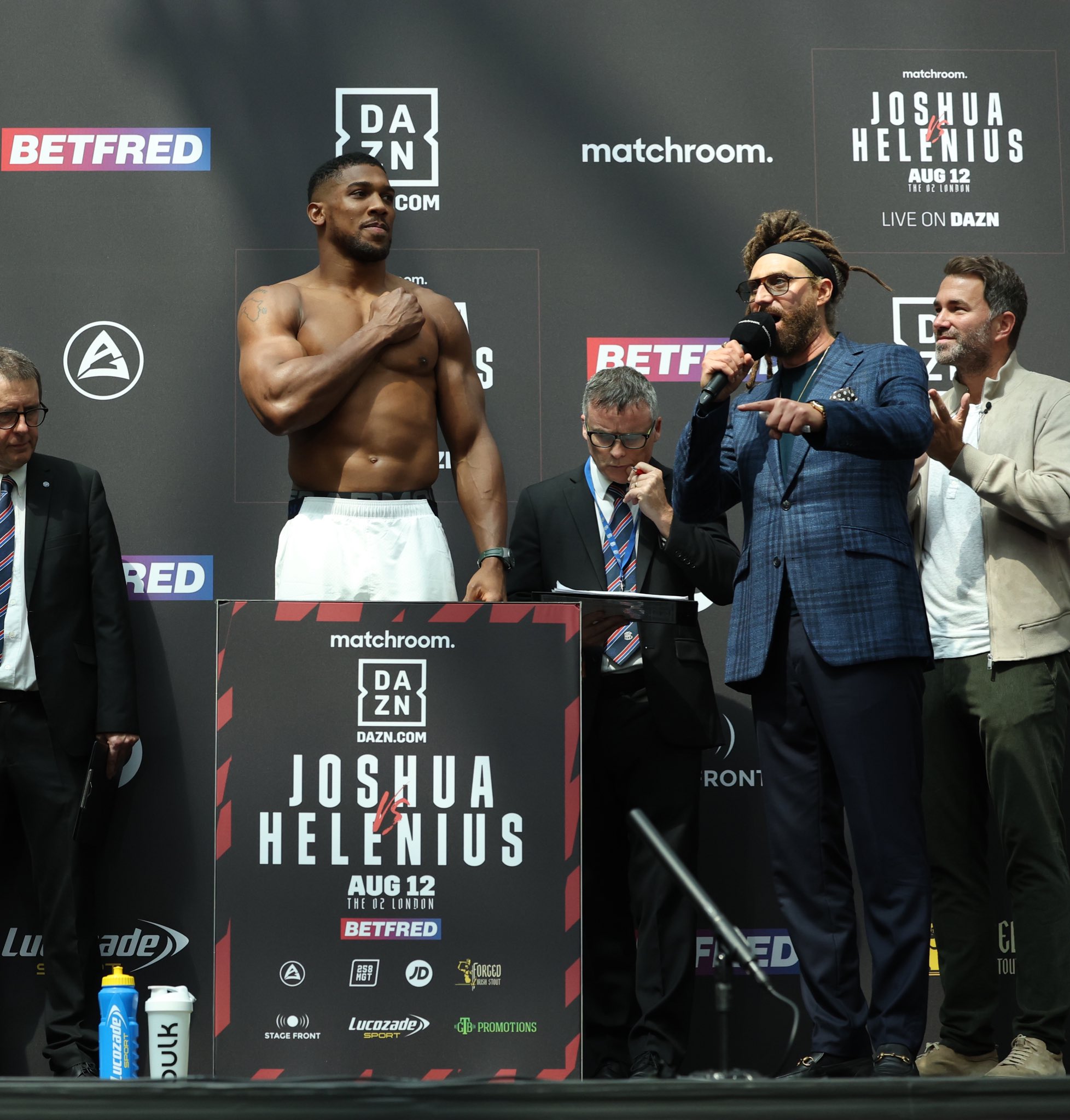 Massive Night of Boxing, Fury Vs USYK, AJ VS Wilder in the Pipeline -Anthony Joshua