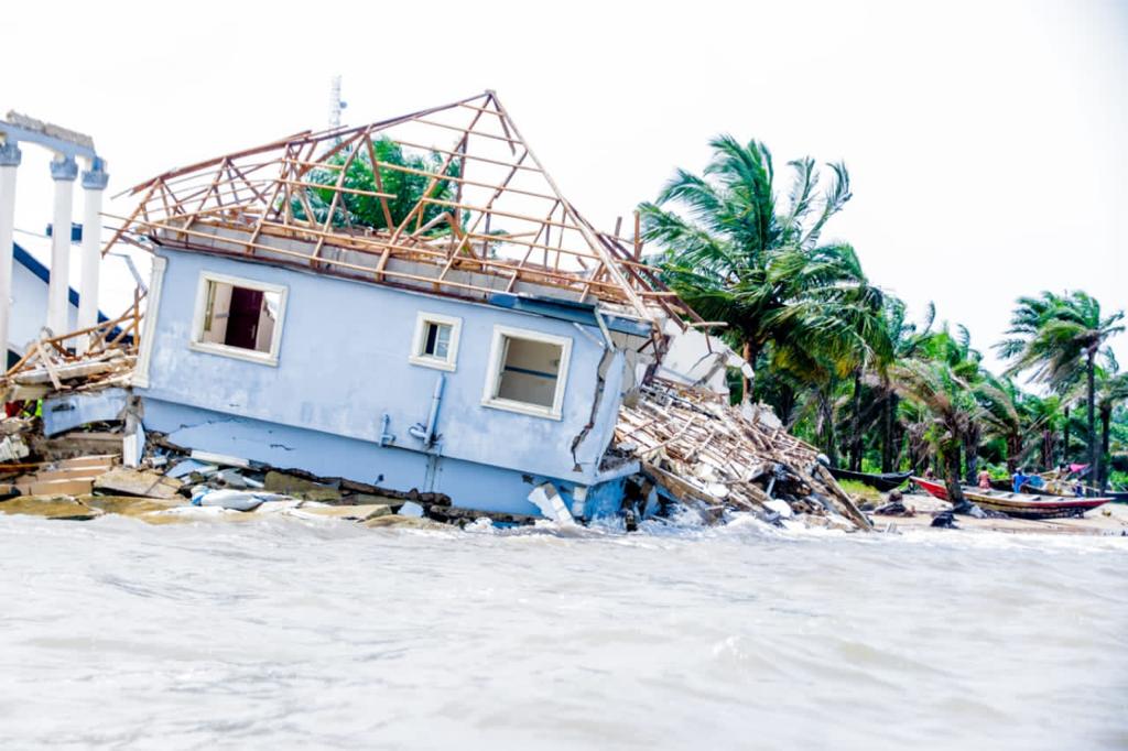 Ocean Surge: 250Buildings Submerged in Bayelsa