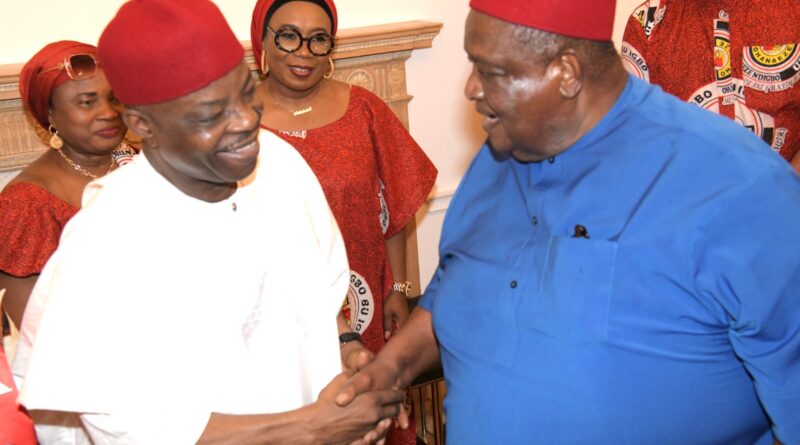Nigeria’s UK Envoy, Sarafa Isola, Hosts Ohanaeze Ndigbo Leaders, Seeks Continued Peace, Unity