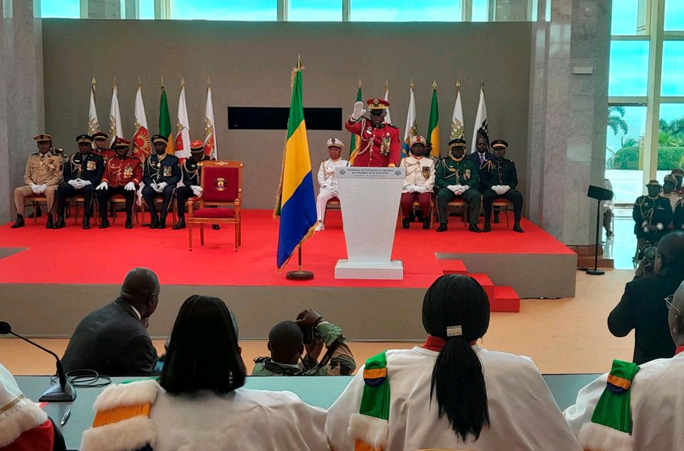 Gabon: Ousted Bongo’s Cousin, General Nguema Sworn in as President