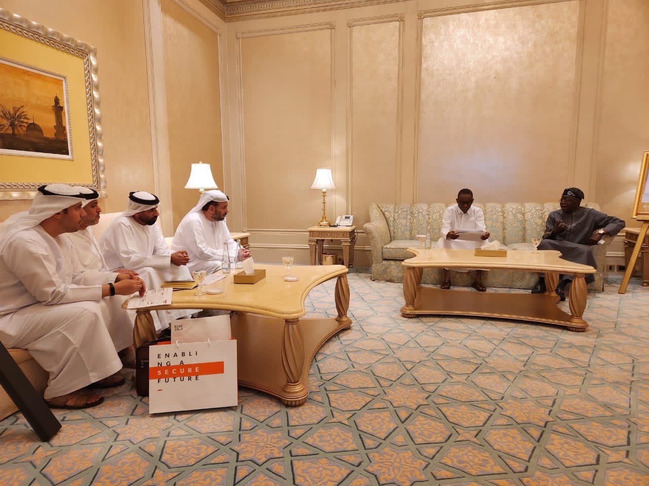 Dubai Visa Ban: Tinubu Meets Emissaries Ahead of Diplomatic Talks with UAE Govt