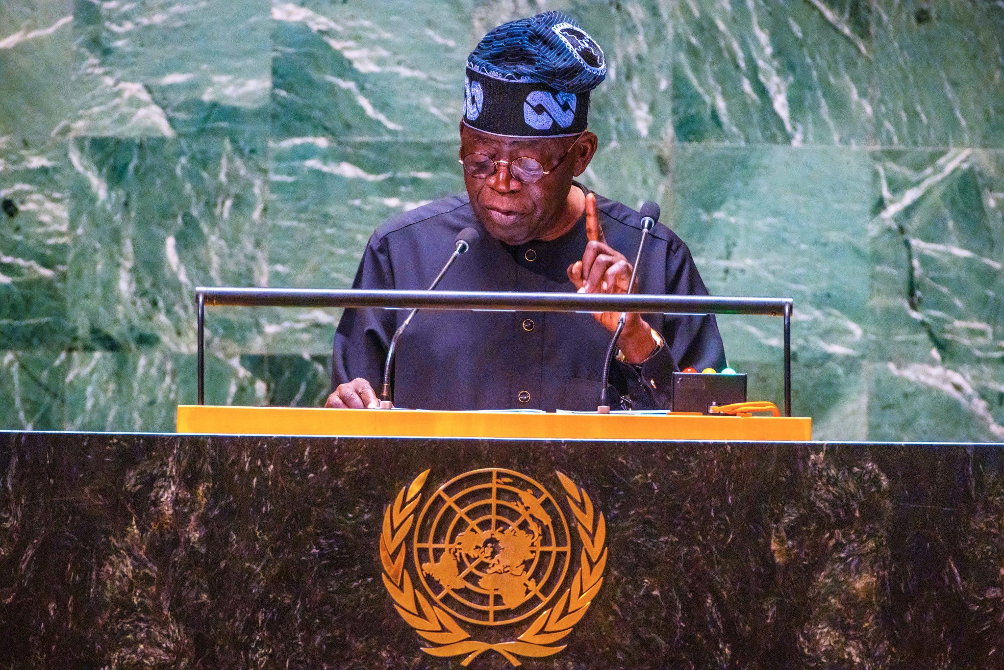 Tinubu Addresses 78th UN General Assembly