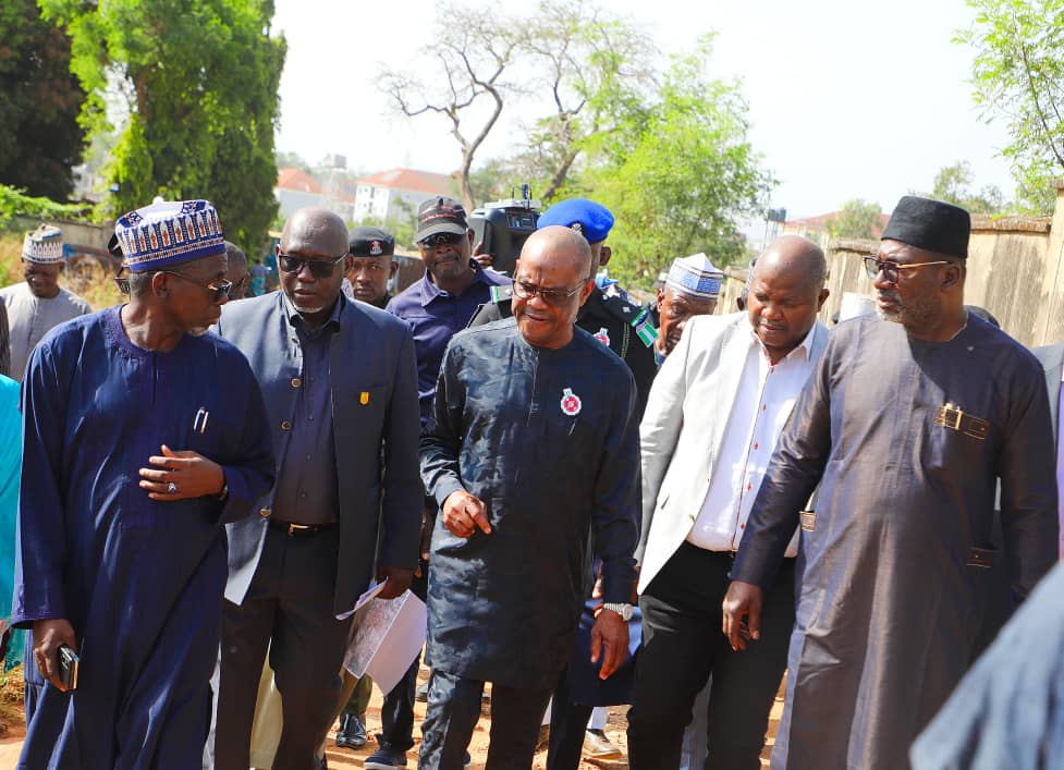 Fct Minister Visits Proposed Sites of Judges Quarters, Court of Appeal Complex