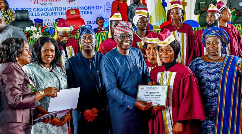 2 Grandmothers, 4,590 Others Graduate From Lagos Skill Acquisition Programmes
