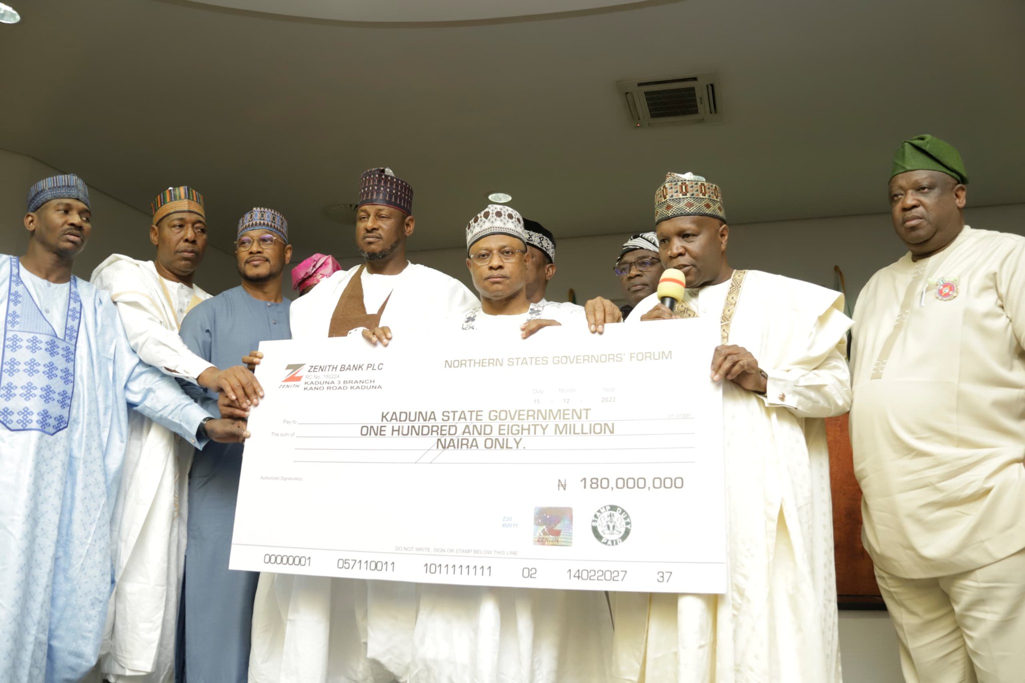 Northern Govs Donate N180m to Victims of Kaduna Air Mishap