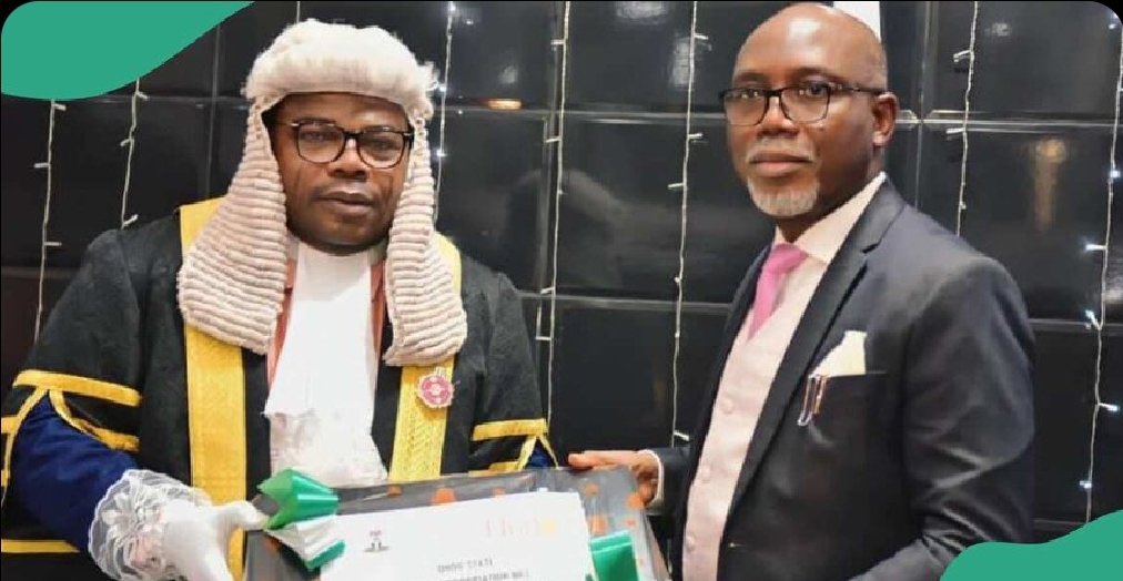 Ondo: Aiyedatiwa Sworn-in, Gives First Speech as Governor