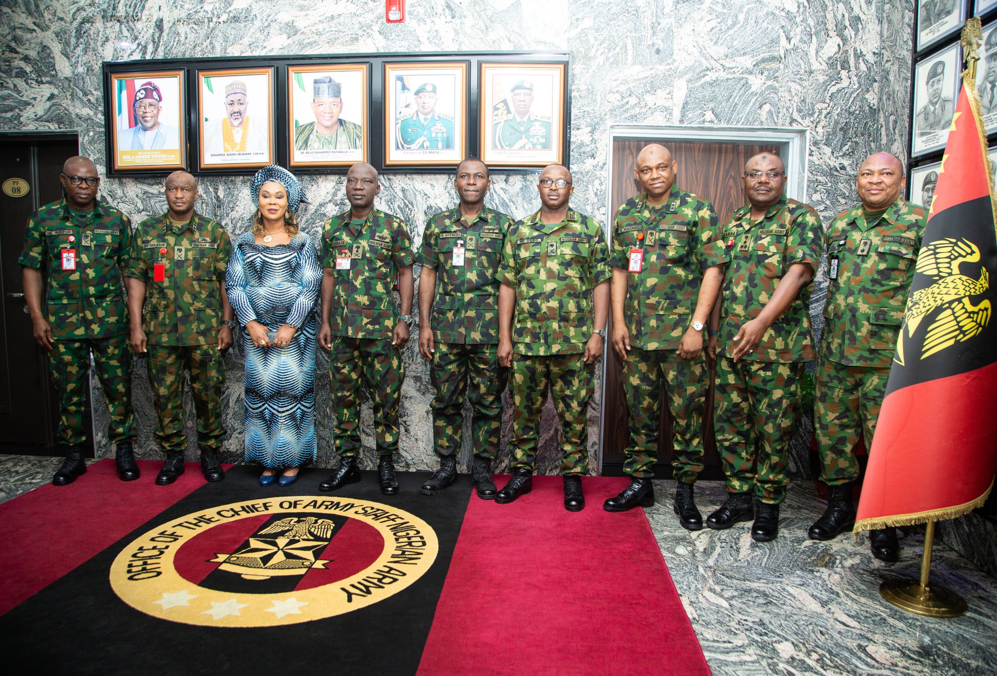 Women Affairs Minister Visits Army in Abuja