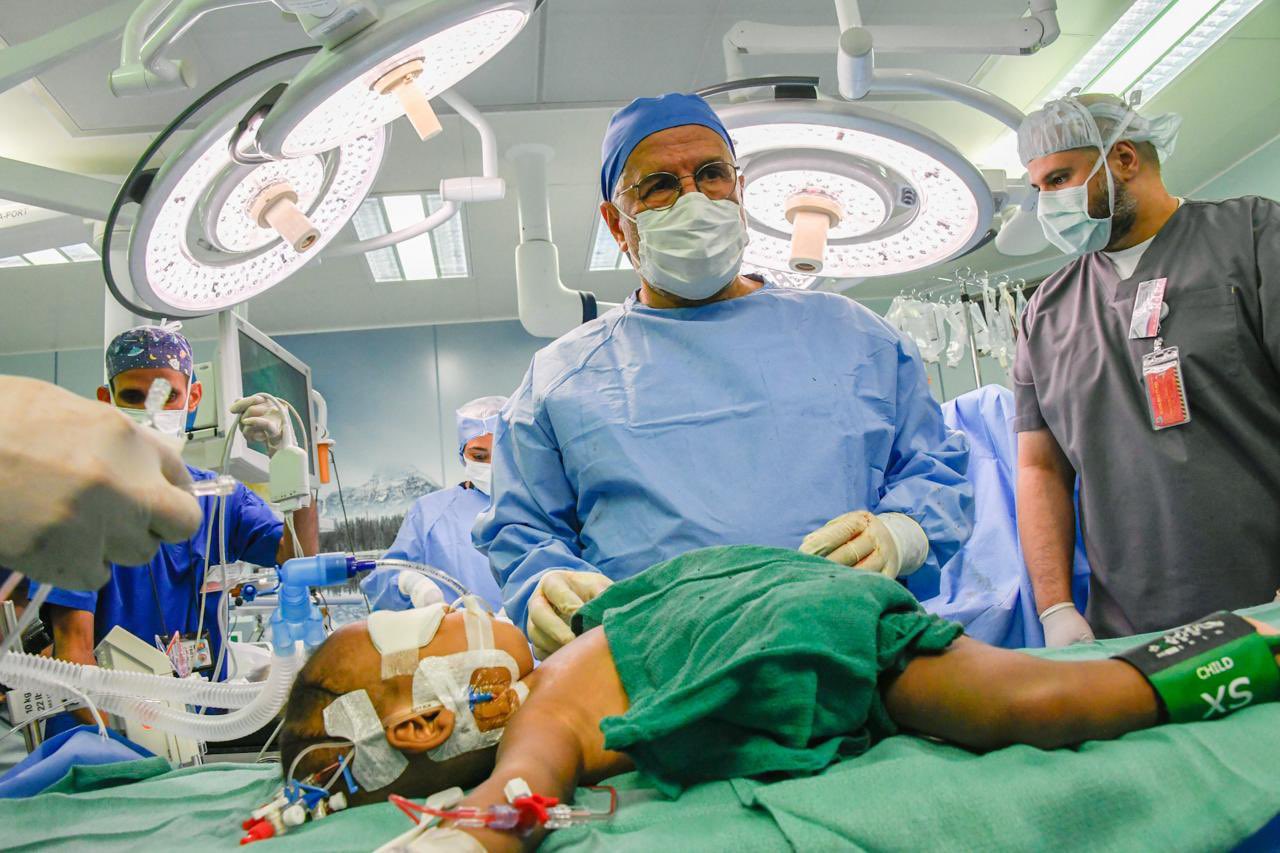 Saudi Arabian medical team separates Nigerian conjoined twins