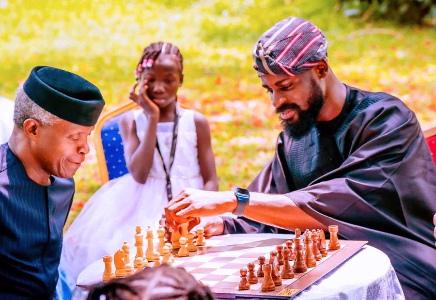 Chess-A-Thon: Osinbajo Sends Best Wishes to Nigerian Chess Master