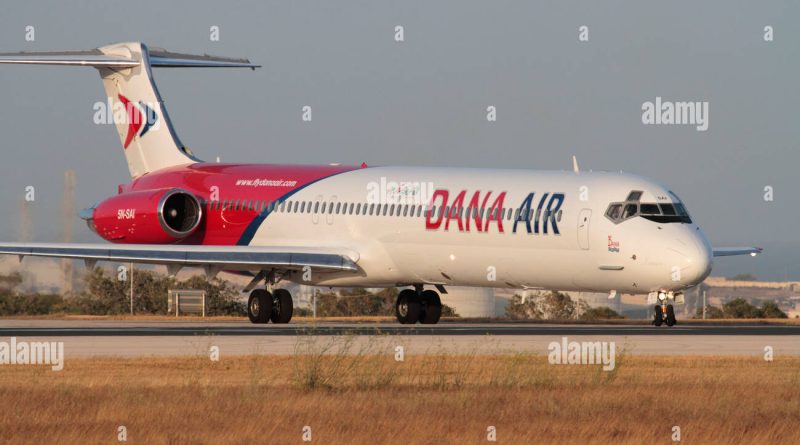 Dana Air Crashlands In Lagos