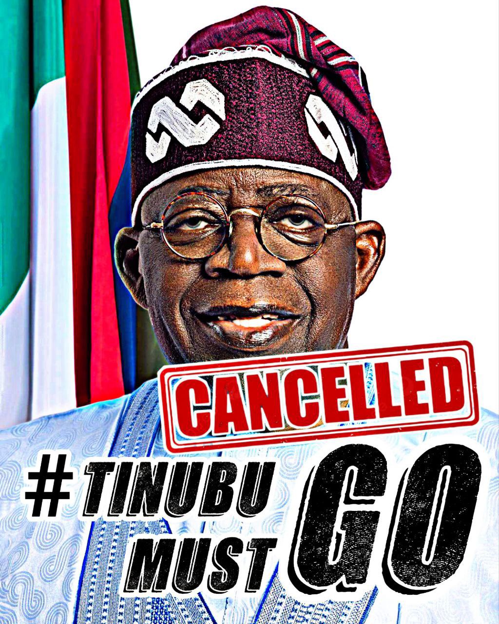 Obidient calls for the immediate removal of Tinubu from office