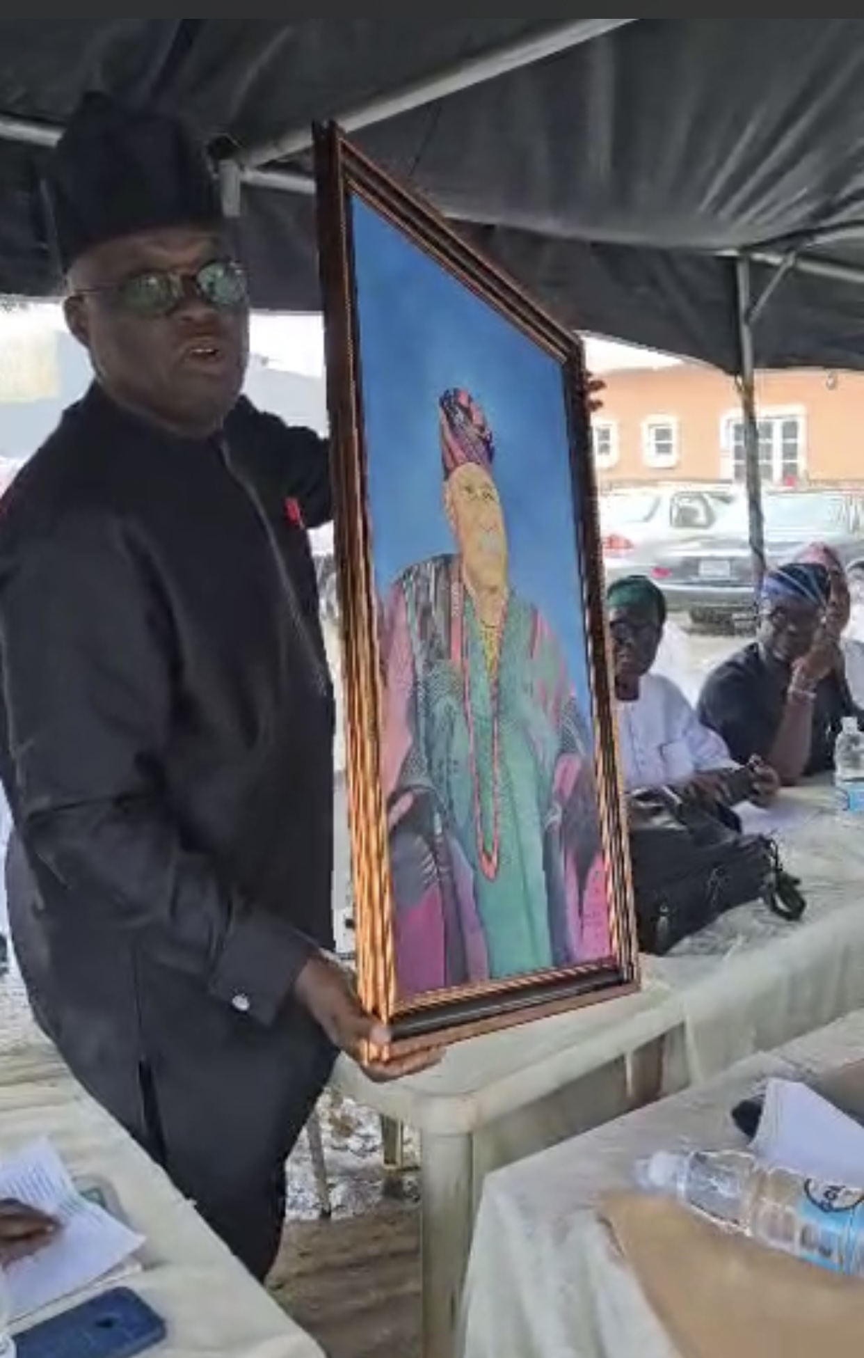 Afenifere leader honored with lifelike portrait
