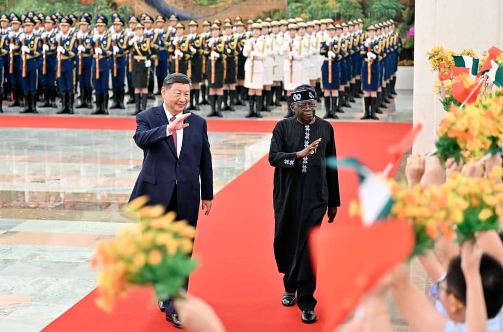 Tinubu visit China, meets Xi Jinping to strengthen Nigeria-China economic ties