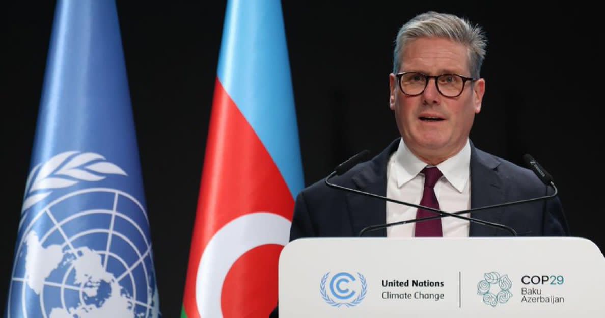 COP29: No National Security Without Climate Security, Says Keir Starmer