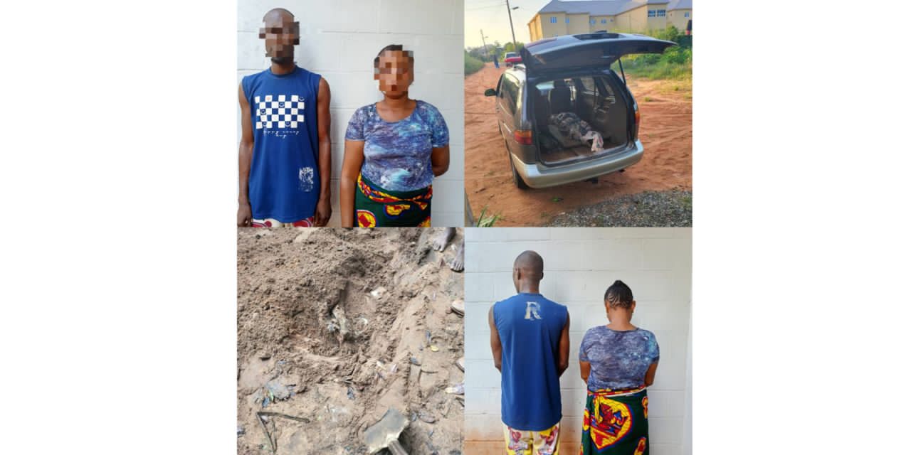 Enugu man, girlfriend arrested for abducting, killing 70-Year-Old woman