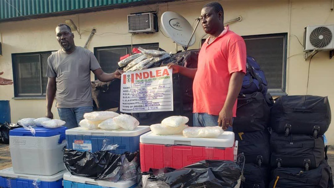 NDLEA Intercepts N3.3B meth, loud shipments in auto parts from Canada bound for Ladipo market