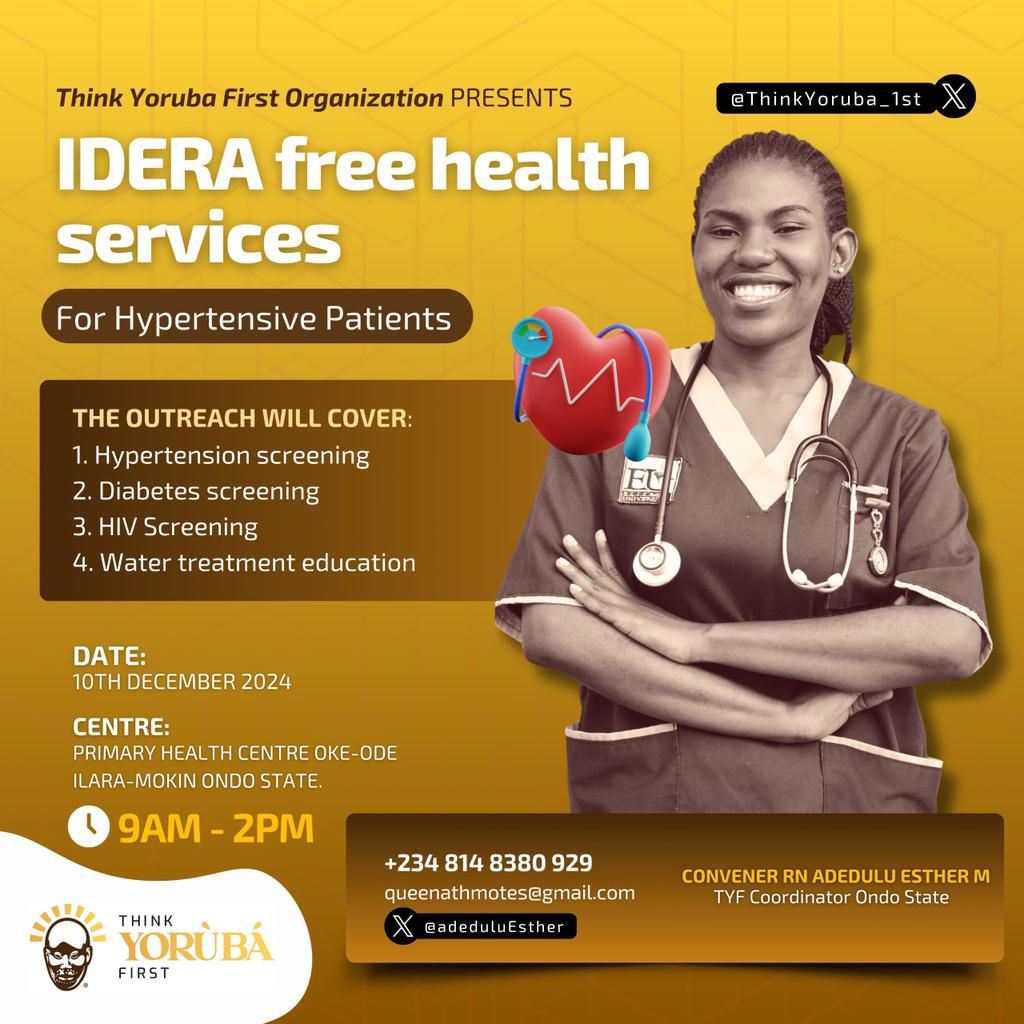 TYF organization brings free healthcare services to Ilara-Mokin town