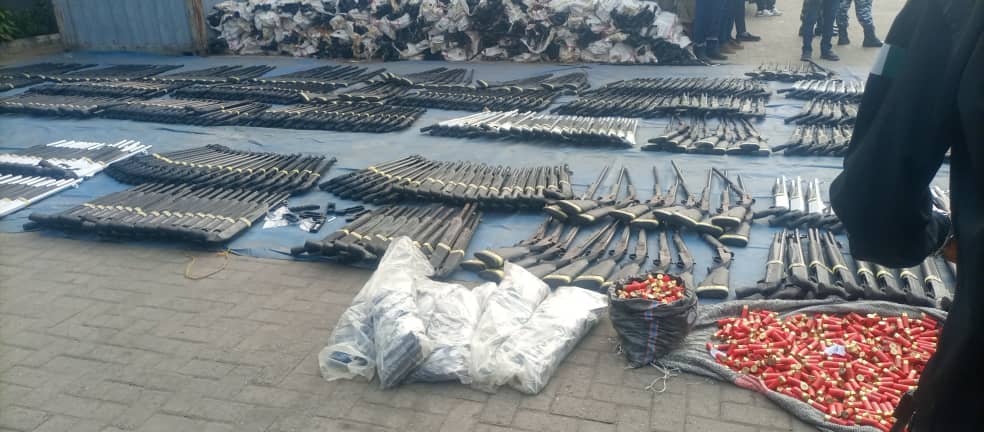 Just In: “Customs seizes large cache of smuggled ammunition in Lagos