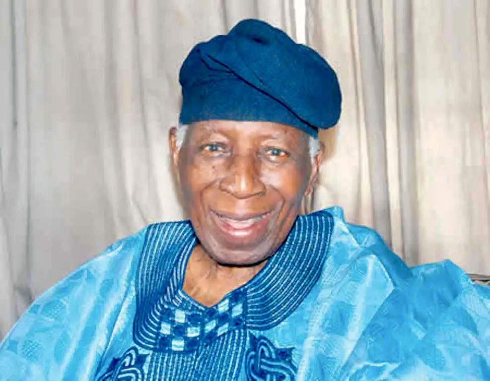Breaking: Former Oyo Governor, Victor Omololu Olunloyo, passes away at 89