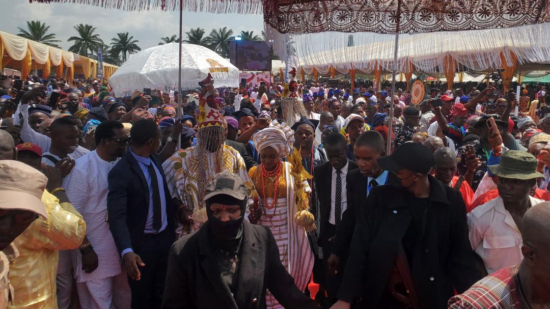PHOTO: Coronation of 46th Alaafin of Oyo draws royalty and dignitaries