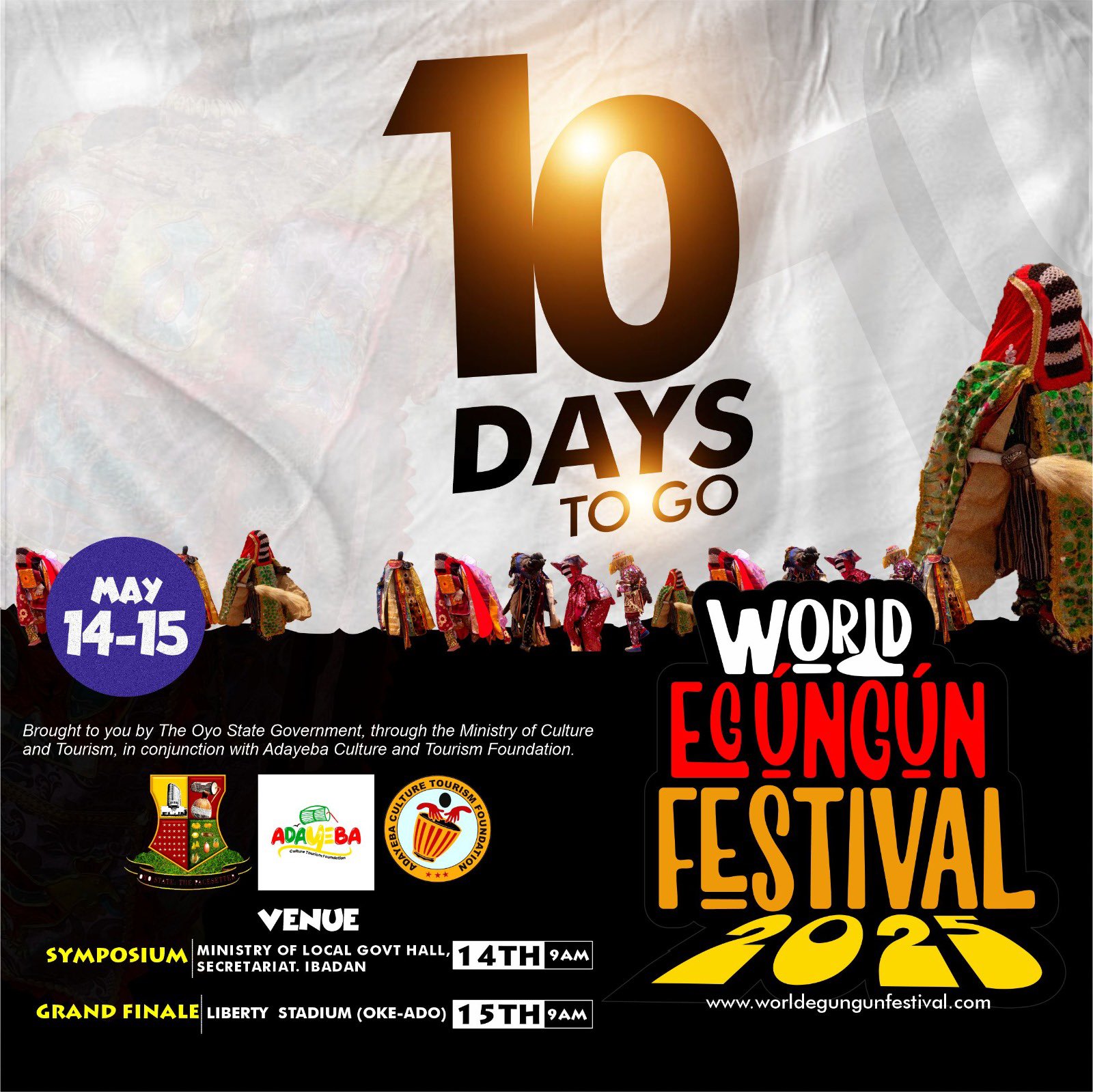 Global Yoruba community unite for spectacular celebration as World Egungun Festival 2025 set to delight