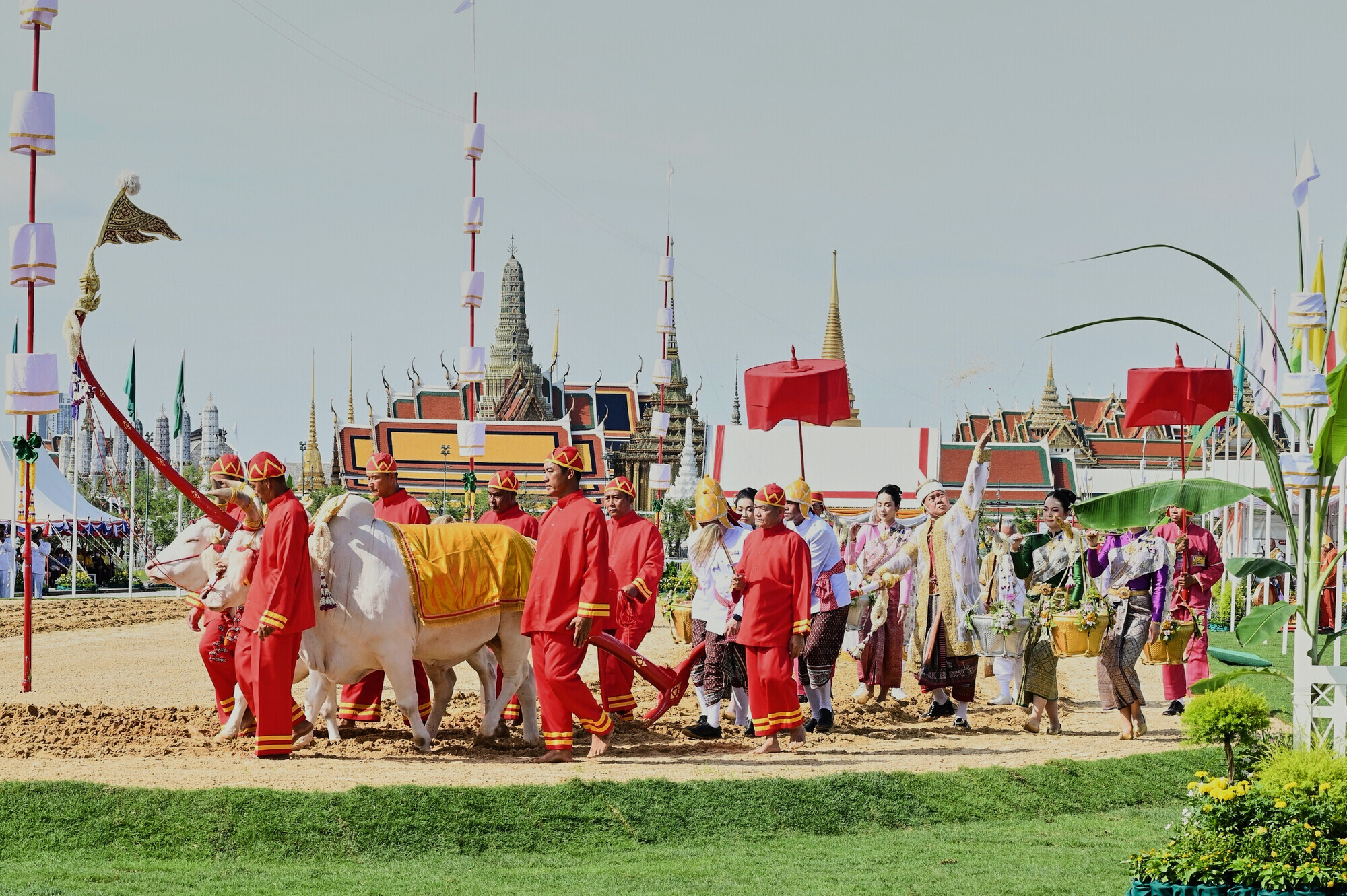 Royal ritual in Thailand’s capital predicts good year for farmers