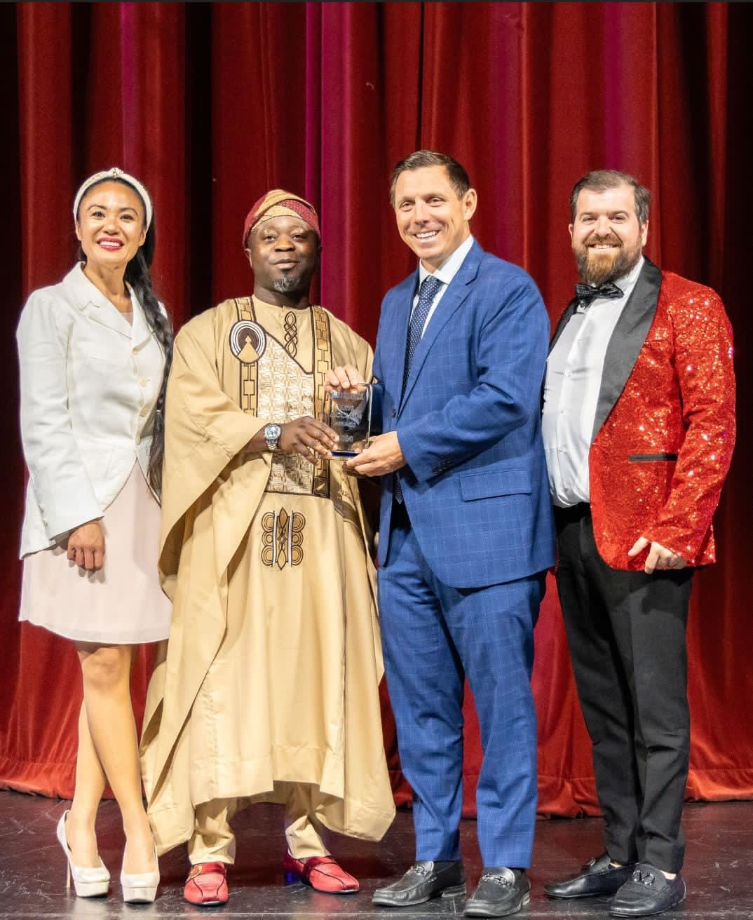 Yoruba culture promoter, Prince Segun Akanni, honoured with prestigious arts award