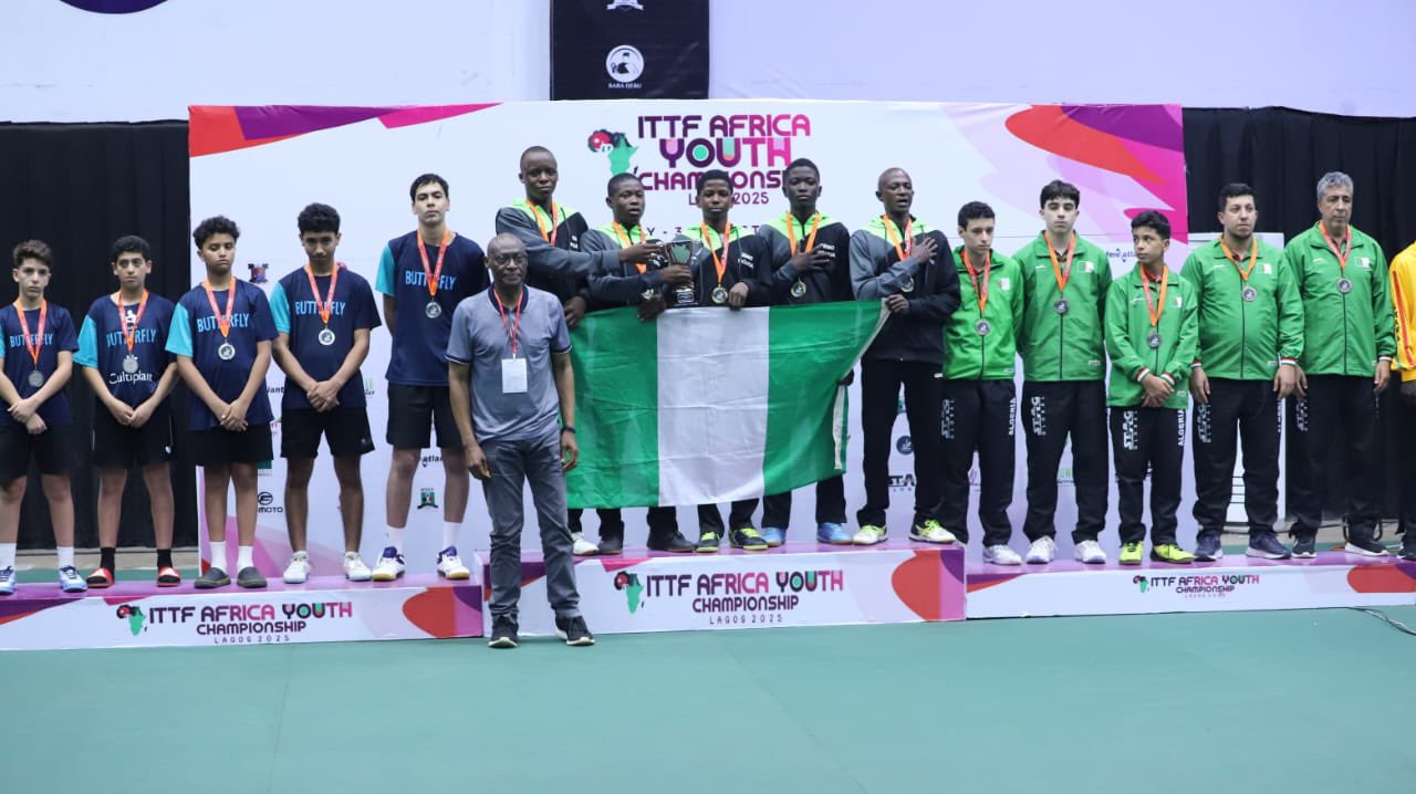 Nigeria Wins Gold at African Youth Table Tennis Championships