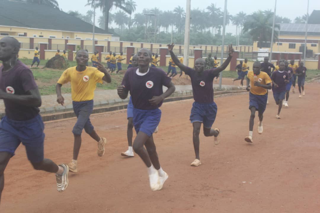 PHOTOS: Depot Nigerian Army Osogbo Hosts Endurance Race for 89 Regular Intake Recruits