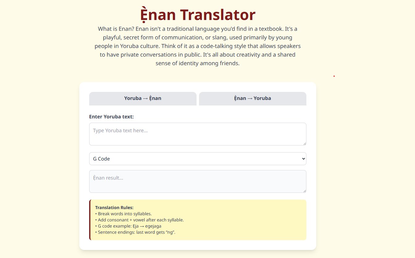 Self-Taught Visual Artist, Social Media Strategist and Yorùbá Content Creator Creates Yorùbá-Ẹ̀nan translation Tool
