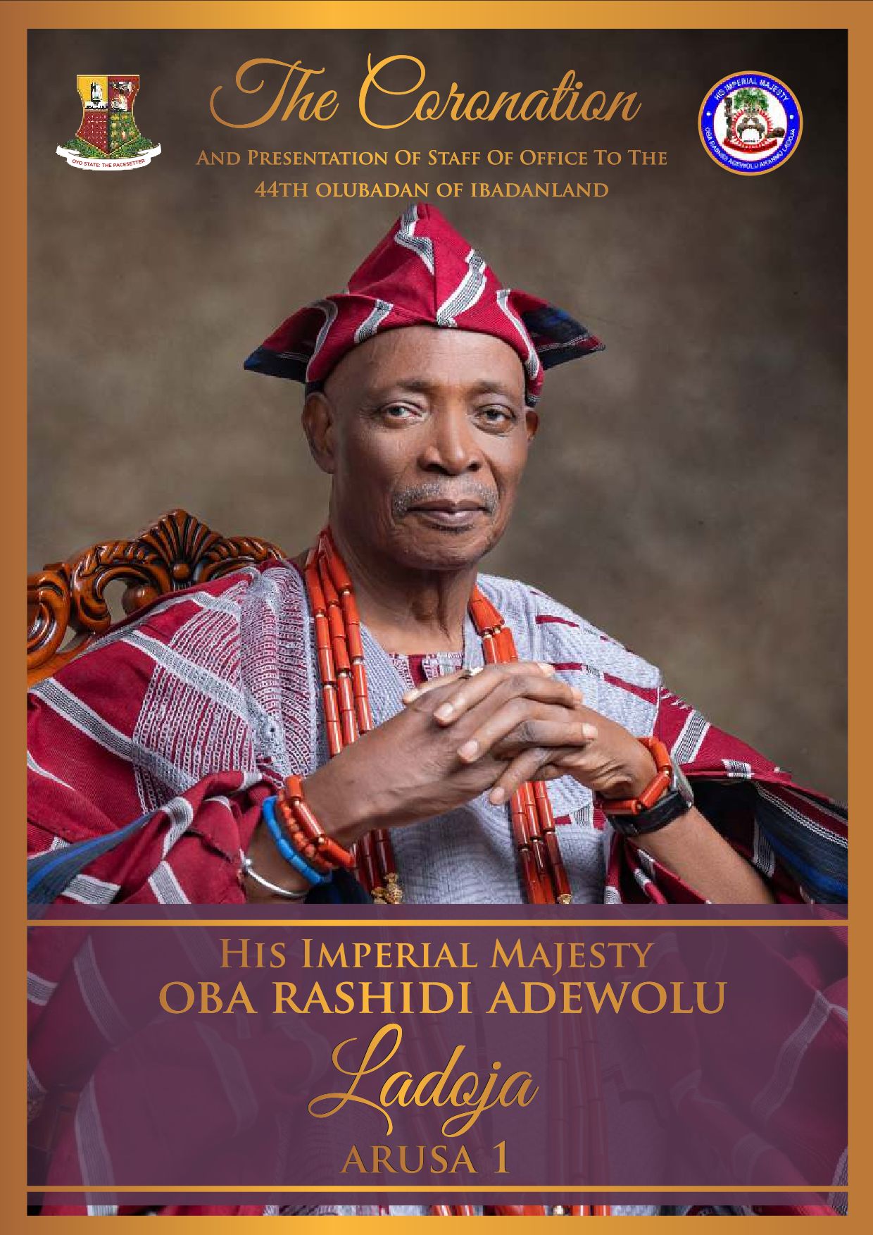BREAKING: Akoko Leaves Placed on Ladoja Ahead of Coronation as 44th Olubadan