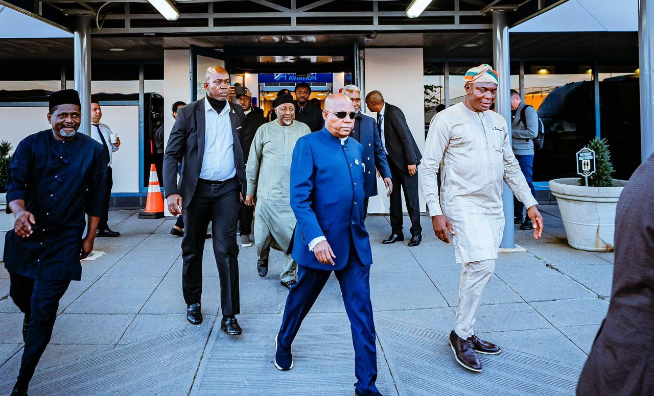 BREAKING: Vice President Shettima Arrives in New York for UNGA 80