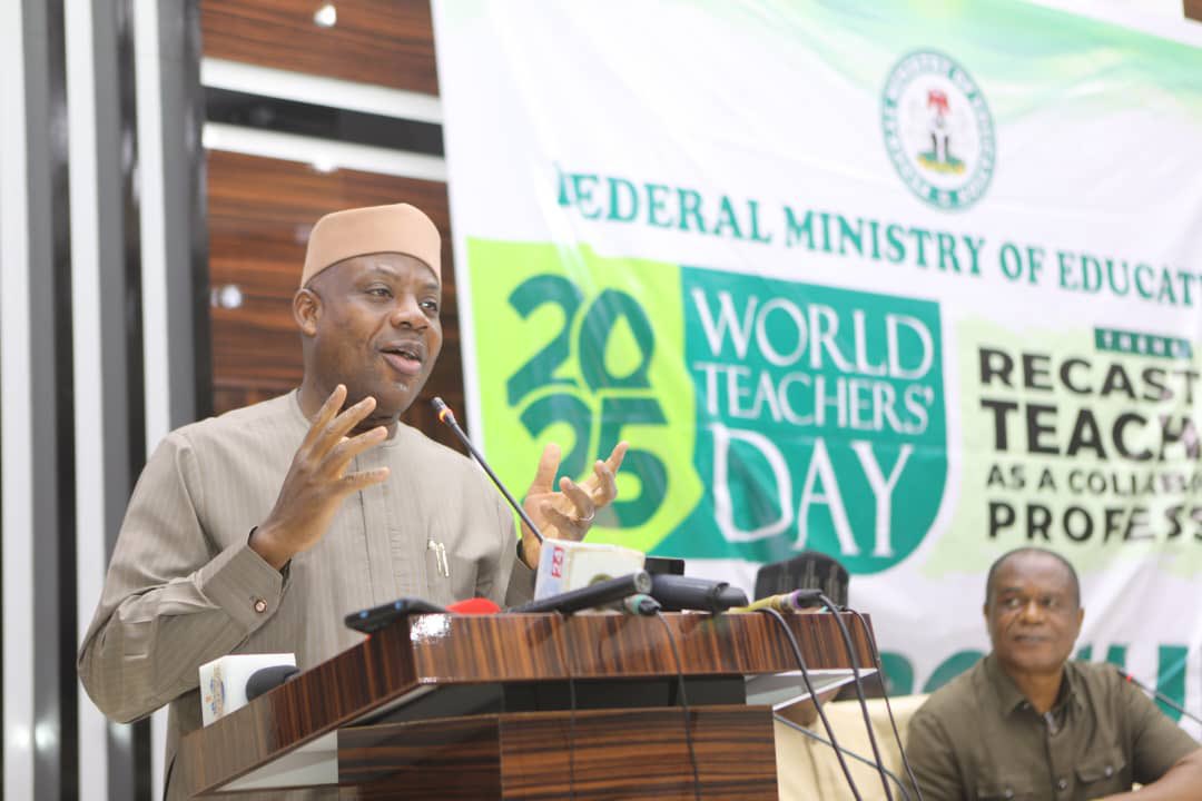 PHOTOS: FG Pledges Better Welfare for Teachers on World Teachers’ Day