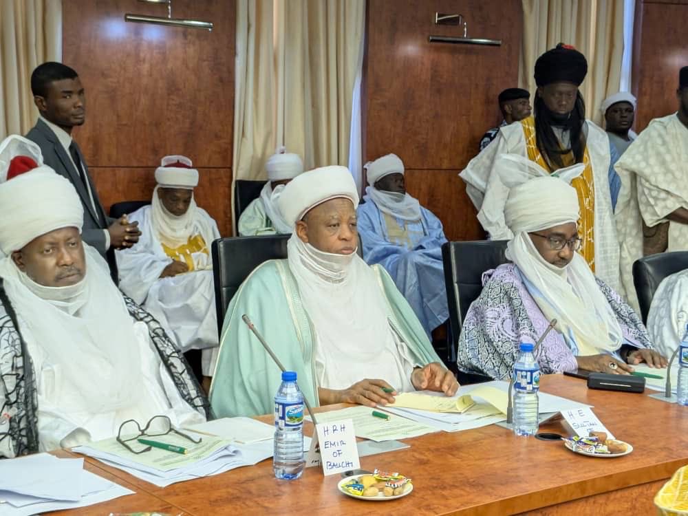 Photos: Northern Governors, Traditional Rulers Hold Emergency Security Meeting in Kaduna