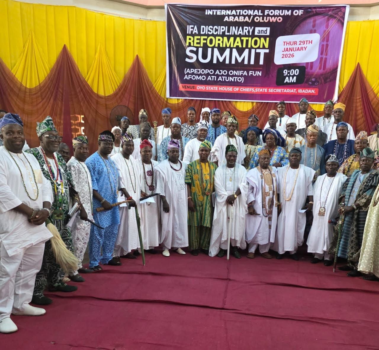 BREAKING: Ifá Priests Impose 8-Person Daily Limit on Initiation, Suspend Lagos-Based Priest Over “Commercial Exploitation”