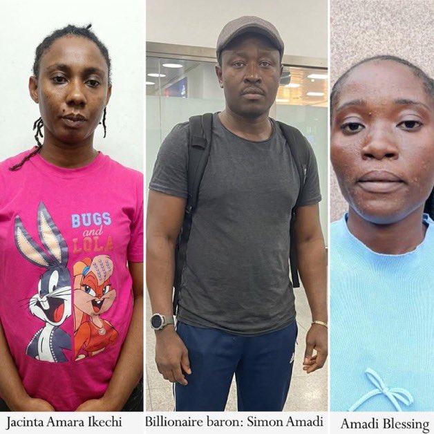 BREAKING: Billionaire Drug Baron, Two Female Kingpins of Igbo Descent Fall in Global Sting Operation