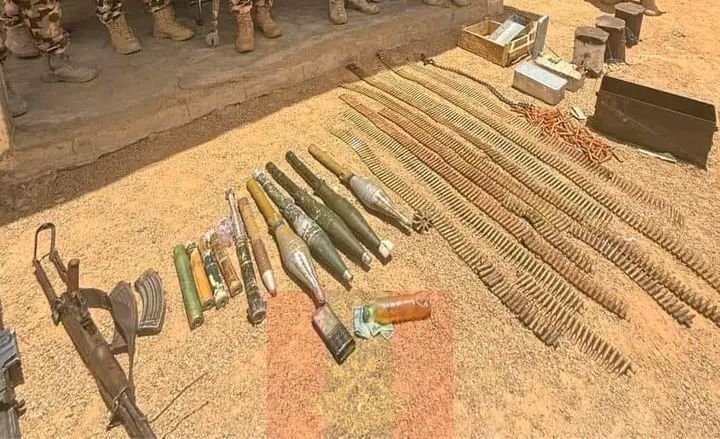 SECURITY UPDATE 🇳🇬⚔️: Soldiers kill 50 ISWAP terrorists and recover arms during a deadly clash in Yobe State.