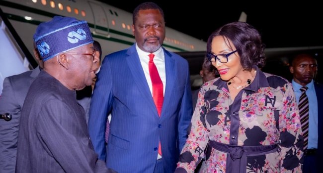 BREAKING 🇳🇬🇰🇪🌍: President Bola Tinubu arrives in Kenya for Africa/France summit, joining African leaders for high level talks on diplomacy, economy, and continental cooperation.