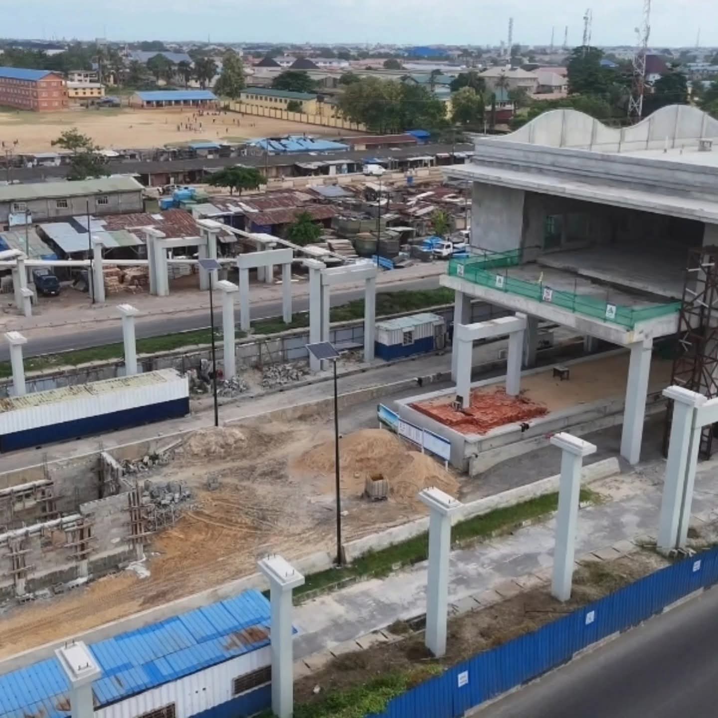 EKO LEADS 🇳🇬🚆: Lagos Blue Line Phase 2 Gains Momentum – construction launched in 2023 advances rapidly across key sections as expansion builds on Mile 2 to Marina success and moves closer to completion.