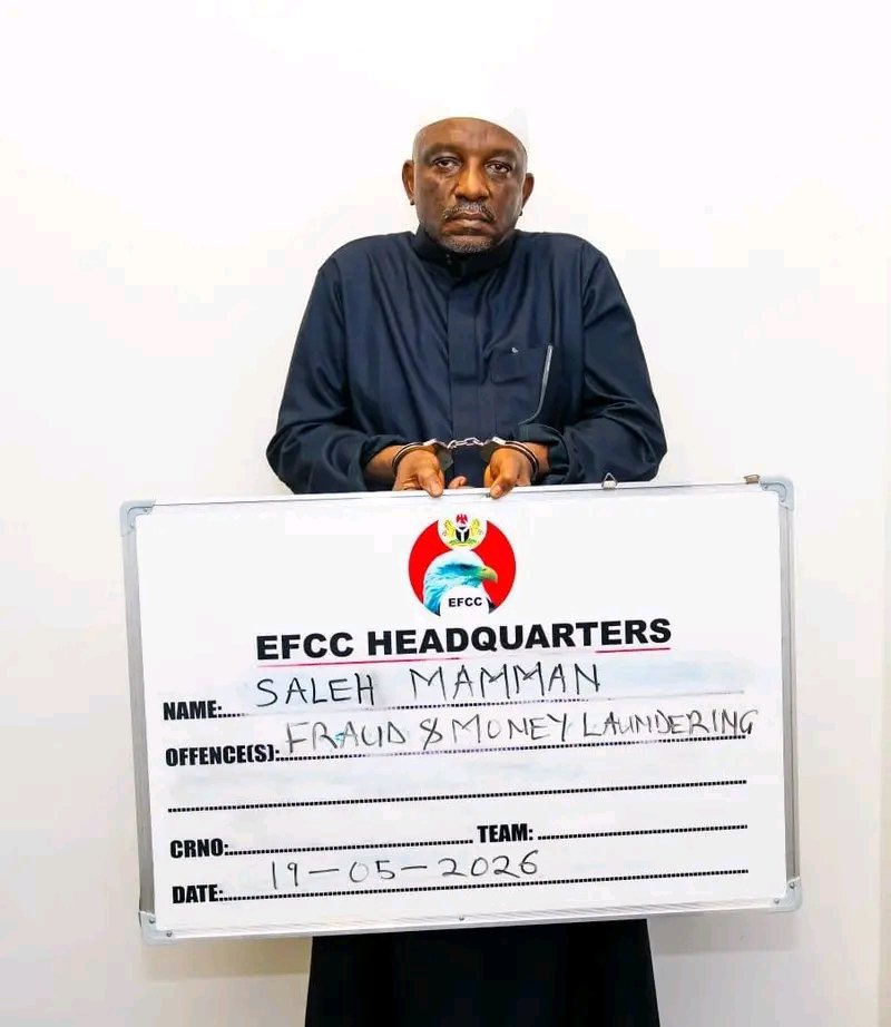 BREAKING: EFCC Releases Mugshots of Fleeing Ex-Minister Saleh Mamman After Arrest – Convicted 75 Years for N33.8bn Power Fraud