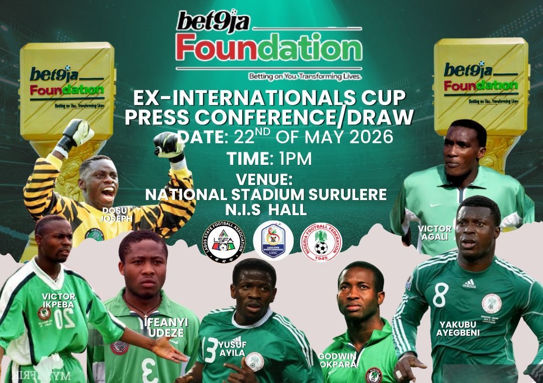 BIG STAGE 🇳🇬⚽: Ex Internationals Cup Kicks Off in Lagos – Nigerian football legends return to action as veterans light up the pitch in a star packed showdown 💪🏆