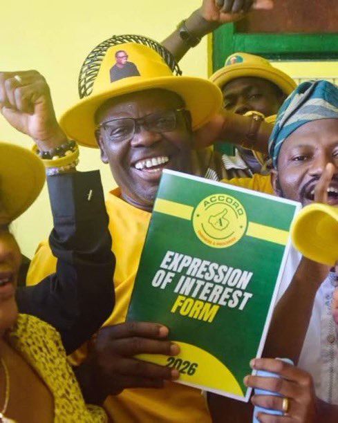 JUST IN: Oyo ACCORD Issues Stern Warning to Guber Aspirant Oriyomi Hamzat Over Alleged Screening Violence