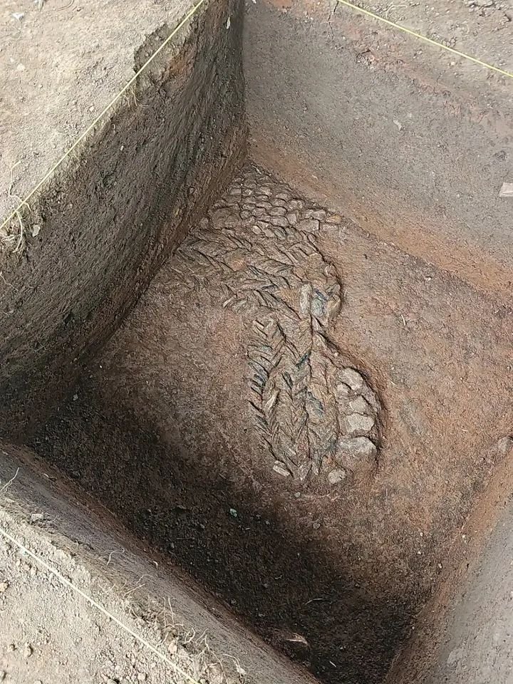 BREAKING 🇳🇬🪨: Archaeologist Reports Discovery of Patterned Stone Pavement in Ile Ife Excavation
