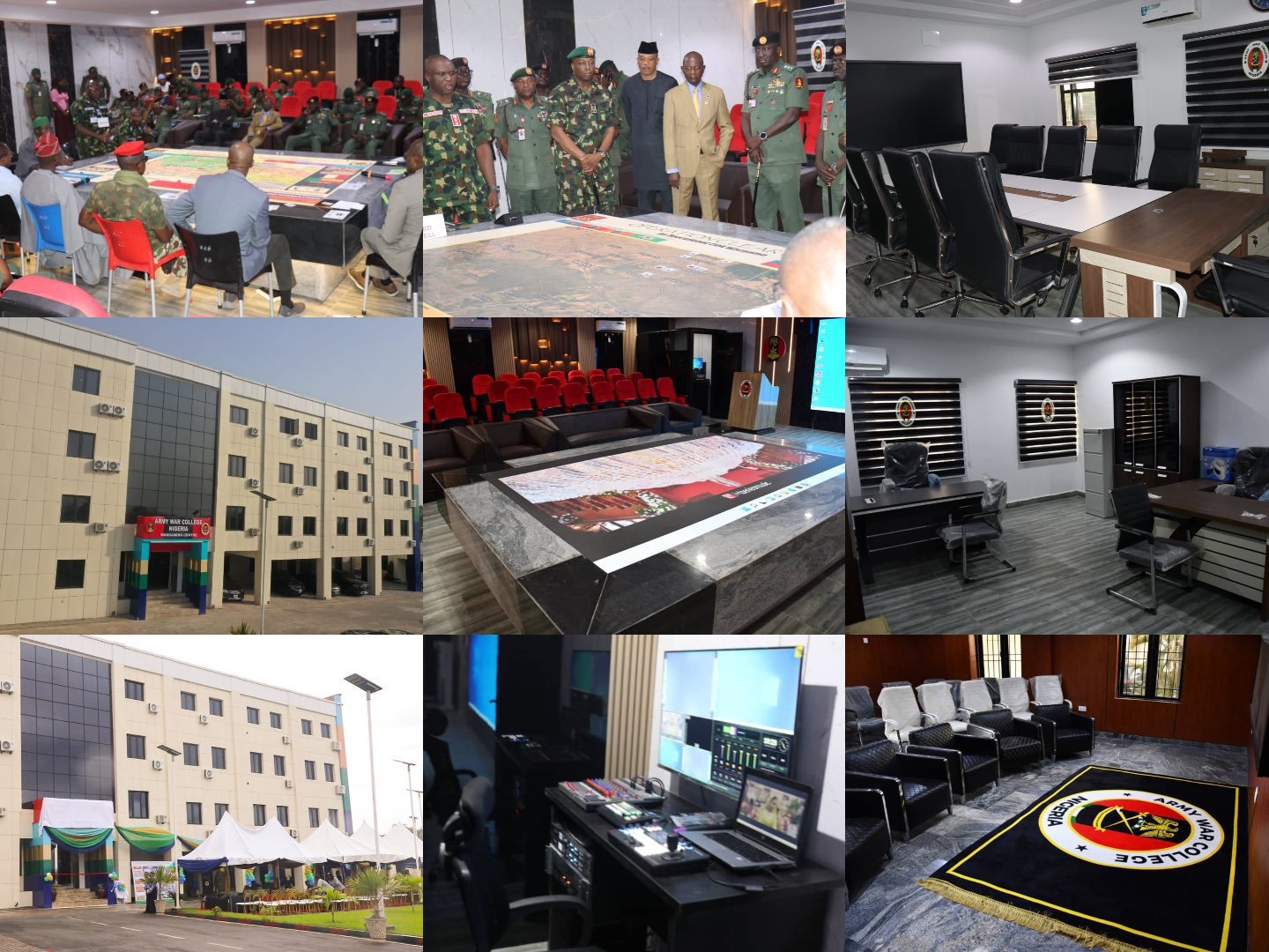 BREAKING 🇳🇬🛡️: Nigerian Army commissions a new Strategic Wargaming Centre in Abuja to strengthen military training, strategic planning, operational readiness and national security through advanced simulation and joint warfare exercises.