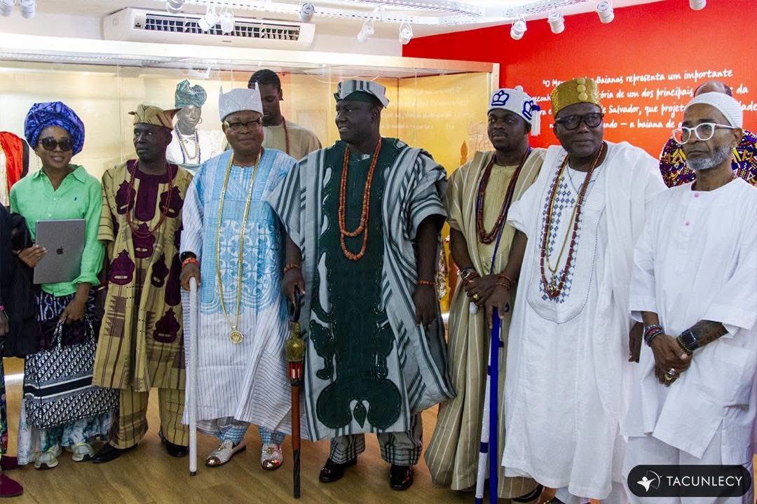 🇳🇬🇧🇷👑 ROYAL HERITAGE TOUR: Alaafin of Oyo Visits Akara Museum in Brazil