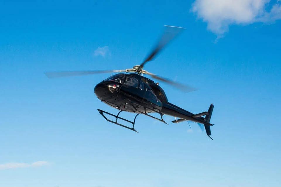 SECURITY ALERT: Local reports indicate that a black helicopter was sighted over Egbe in Yagba West Local Government Area of Kogi State before flying towards the forest corridor connecting Yagba West with Danikun in Patigi Local Government Area of Kwara State.