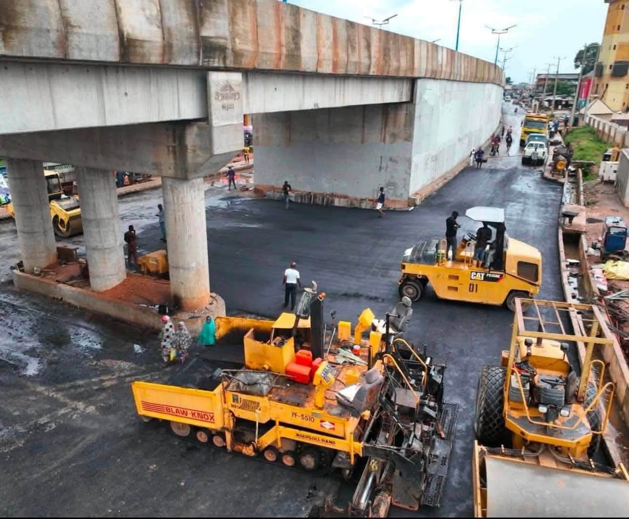 UPDATE 🏗️🇳🇬: Lagere Flyover in Ile Ife is now 98% completed. Another landmark project showcasing the steady transformation of the ancient Yoruba city of Ile Ife.
