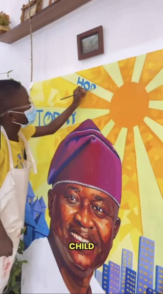 Seven-year-old Yoruba Child Artist Kendis Receives ₦2.5 Million, Full Scholarship Over Yayi’s Portrait