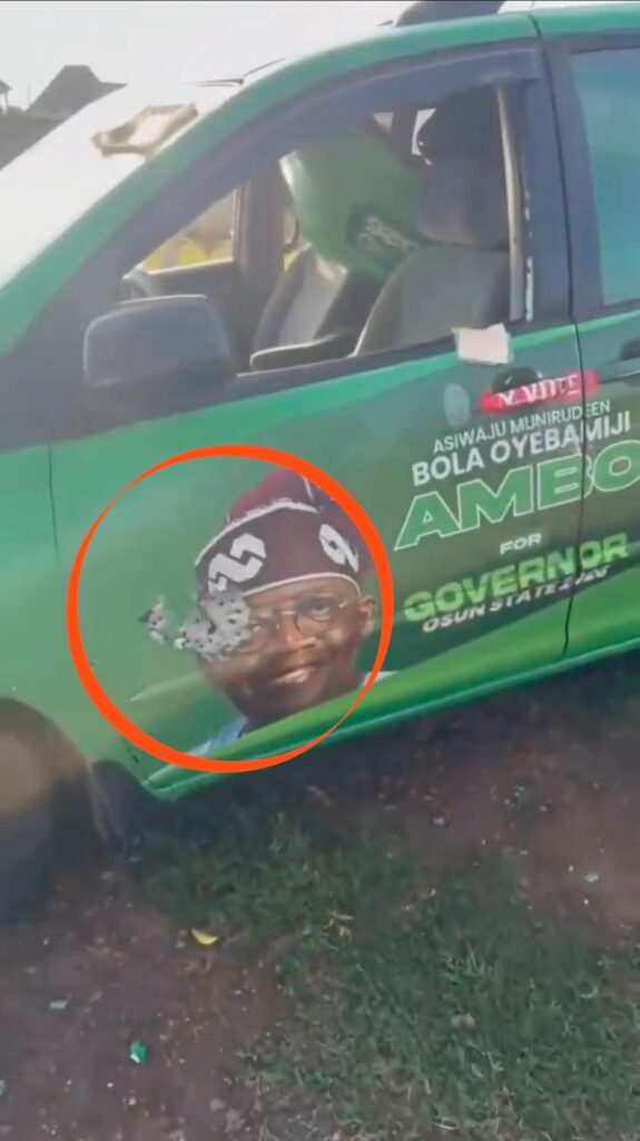 Osun APC Candidate AMBO Allegedly Escapes Attack on Campaign Convoy